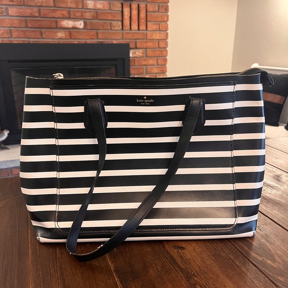 Kate Spade Black and White Tote